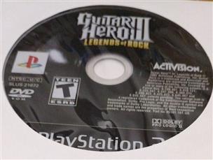 Guitar Hero III Legends of Rock Sony Playstation 2 Game